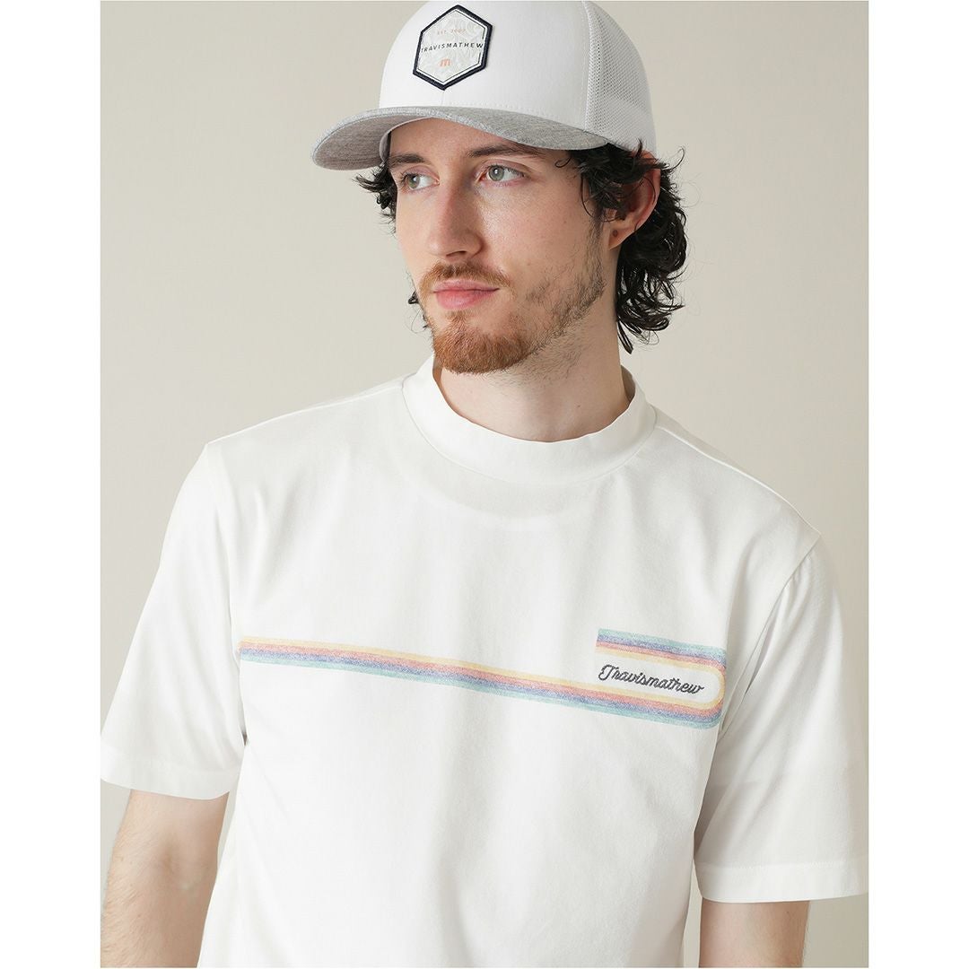50％OFF】[トラヴィスマシュー]メンズ レトロチェスト プリント半袖