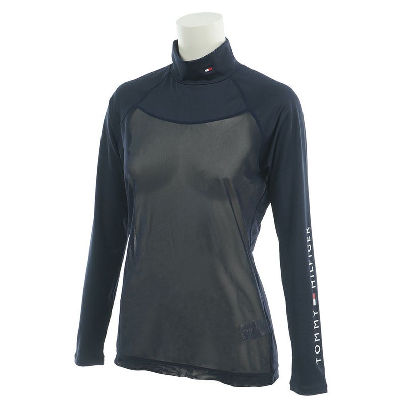 トミー ヒルフィガー ゴルフ Tommy Hilfiger Golf レディース レディース モックネック メッシュインナーシャツ THLA535 詳細1