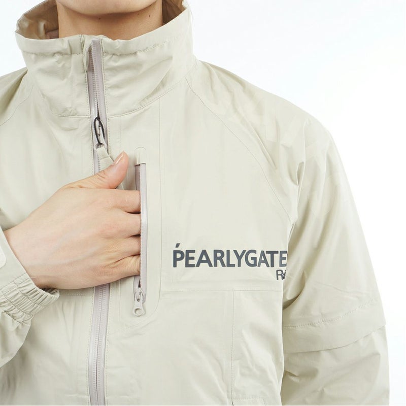 パーリーゲイツ PEARLY GATES レディース NYストレッチタフタ3Lレインジャケット (LADIES) PALA53J 詳細14