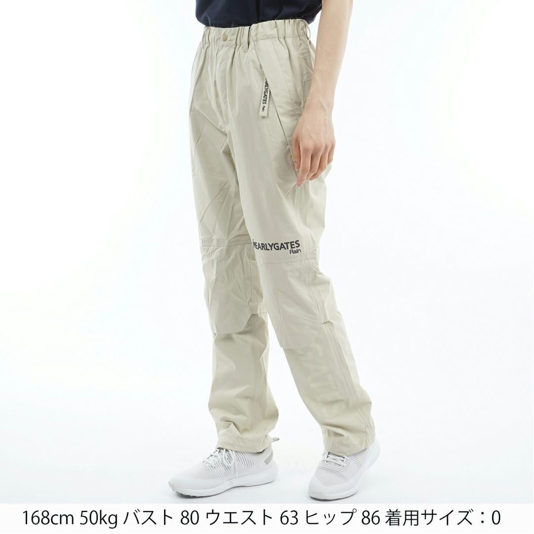 パーリーゲイツ PEARLY GATES レディース NYストレッチタフタ3Lレインパンツ (LADIES) PALA53L 詳細3