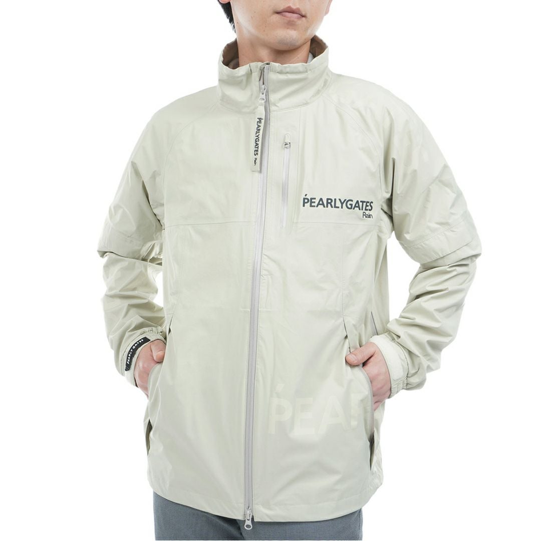 新品● パーリーゲイツ ●DIY ストレッチ　レイン　ジャケット＆パンツ　S パーリーゲイツ]NYストレッチタフタ3Lレインジャケット (MENS