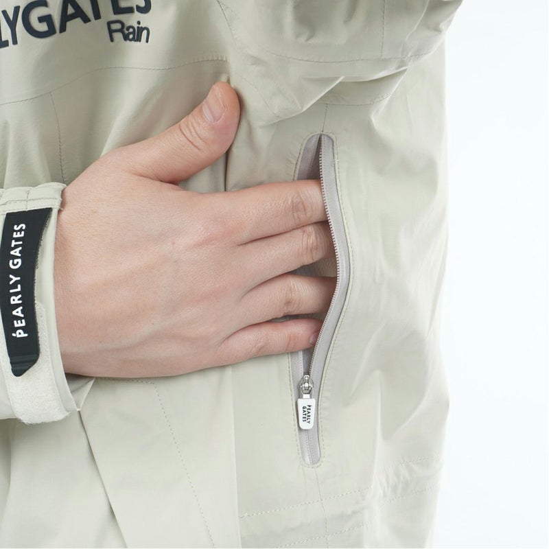パーリーゲイツ PEARLY GATES メンズ NYストレッチタフタ3Lレインジャケット (MENS) PAMA5434 詳細9