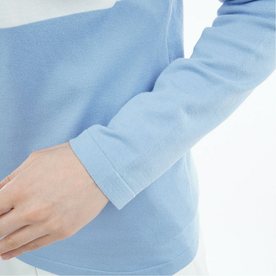 アドミラル ゴルフ Admiral GOLF レディース レディース マシュマロタッチ クルーネックライトニット ADLA550 詳細13