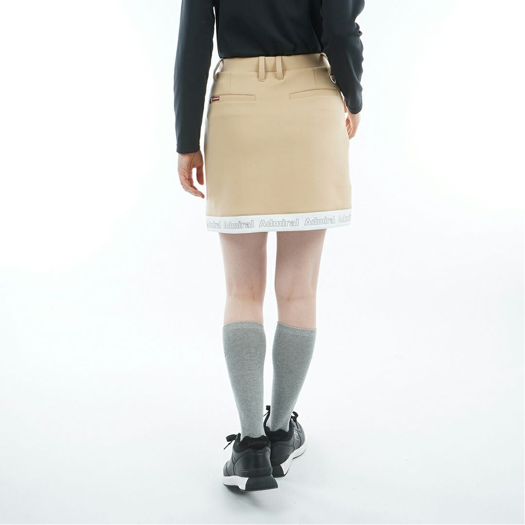 アドミラル ゴルフ Admiral GOLF レディース レディース バックロゴ ダンボールスカート ADLA553 詳細9
