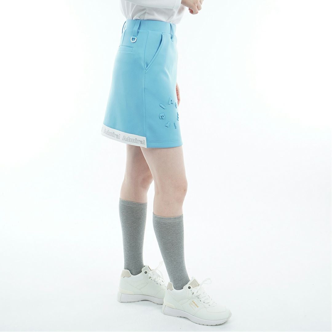 アドミラル ゴルフ Admiral GOLF レディース レディース バックロゴ ダンボールスカート ADLA553 詳細14