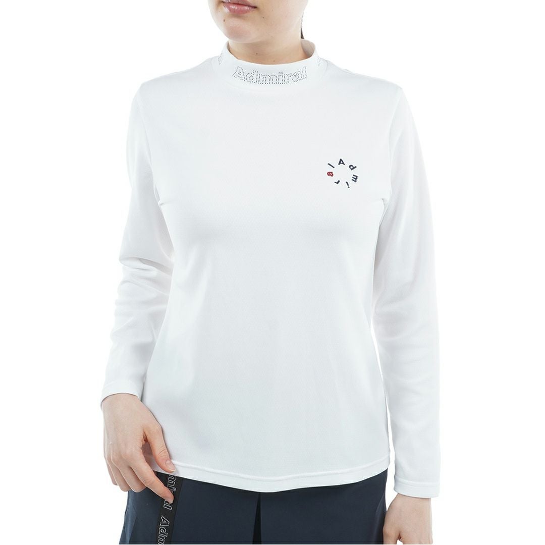 30％OFF】[アドミラル ゴルフ]レディース カラタッチ 長袖モックネック