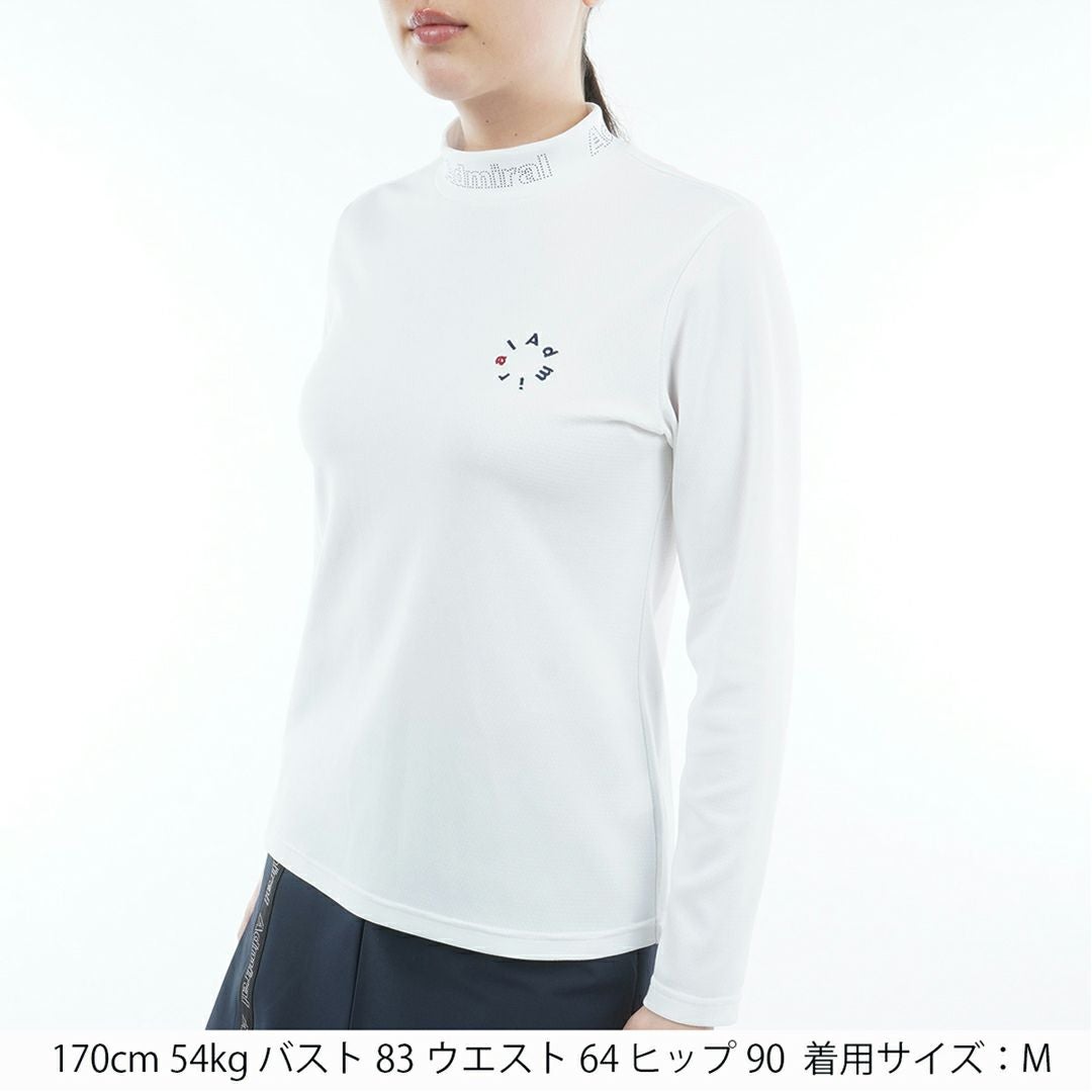 30％OFF】[アドミラル ゴルフ]レディース カラタッチ 長袖モックネック