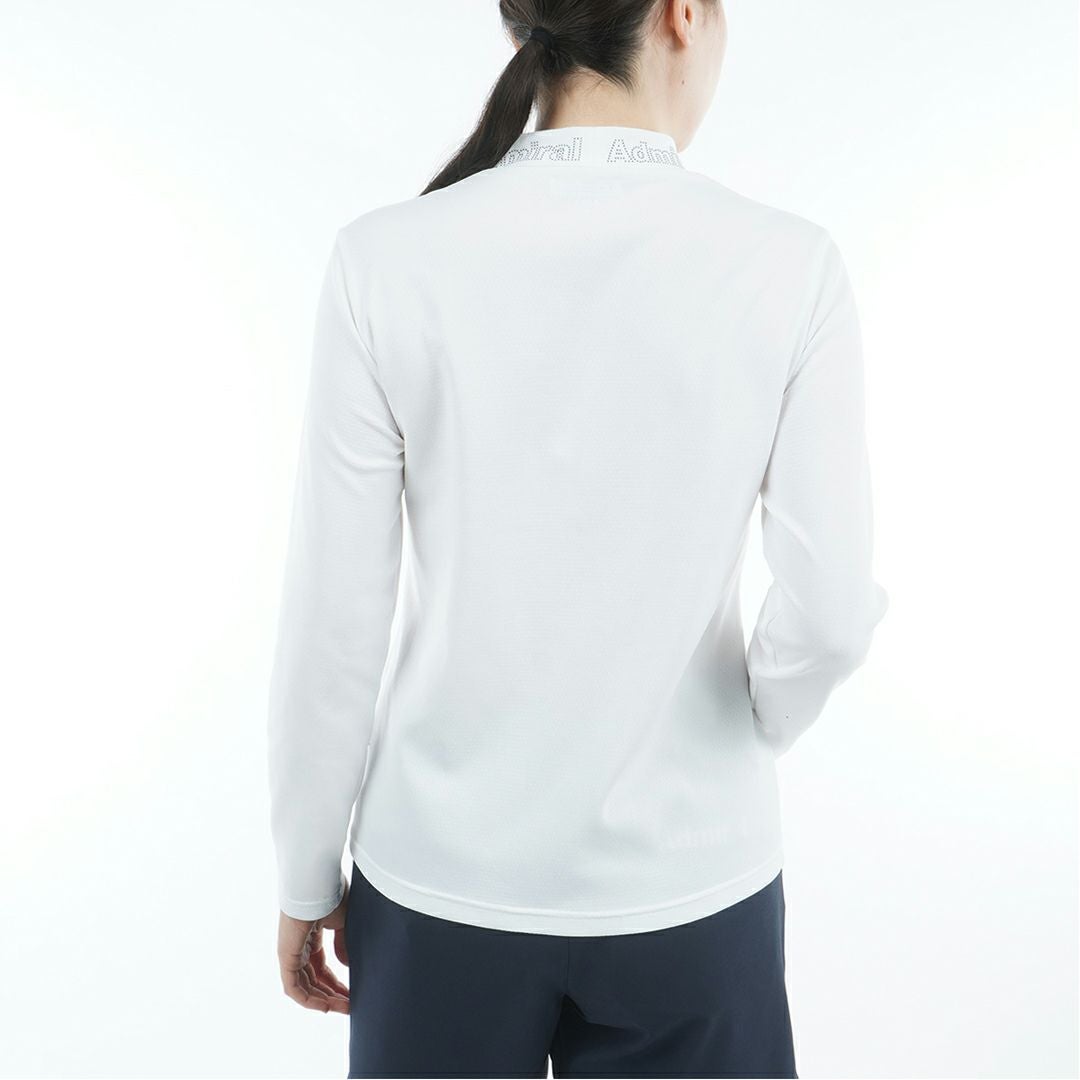 アドミラル ゴルフ Admiral GOLF レディース レディース カラタッチ 長袖モックネックシャツ ADLA554 詳細3
