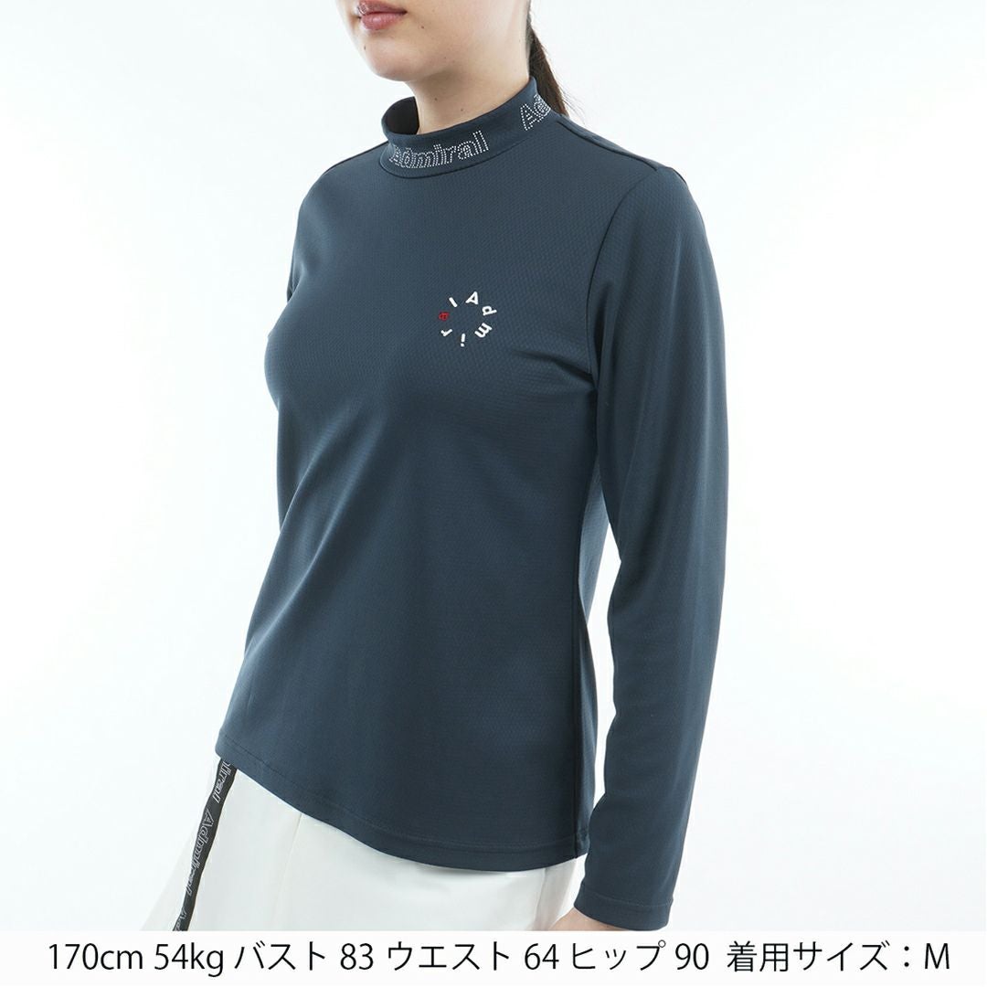 30％OFF】[アドミラル ゴルフ]レディース カラタッチ 長袖モックネック
