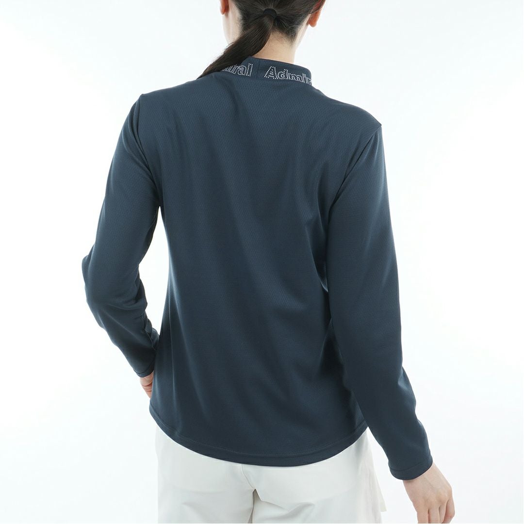 アドミラル ゴルフ Admiral GOLF レディース レディース カラタッチ 長袖モックネックシャツ ADLA554 詳細9