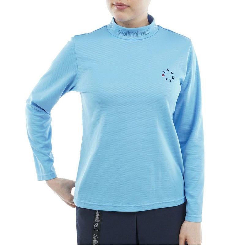 アドミラル ゴルフ Admiral GOLF レディース レディース カラタッチ 長袖モックネックシャツ ADLA554 詳細10