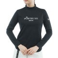 アドミラル ゴルフ Admiral GOLF レディース レディース ゴルフジャガード 長袖モックネックシャツ ADLA555 詳細4