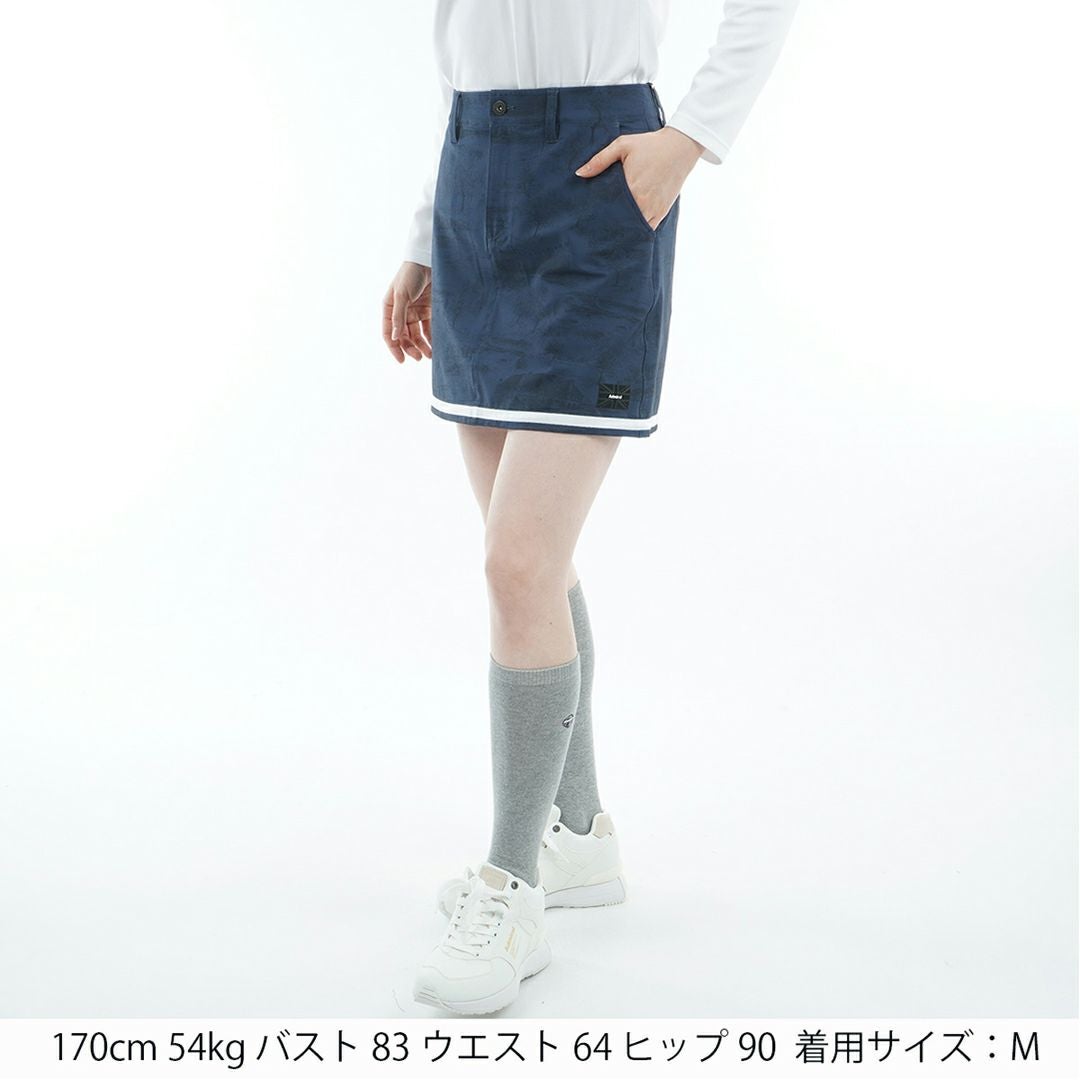 アドミラル ゴルフ Admiral GOLF レディース レディース 4WAYストレッチ ヘムラインスカート ADLA556 詳細8