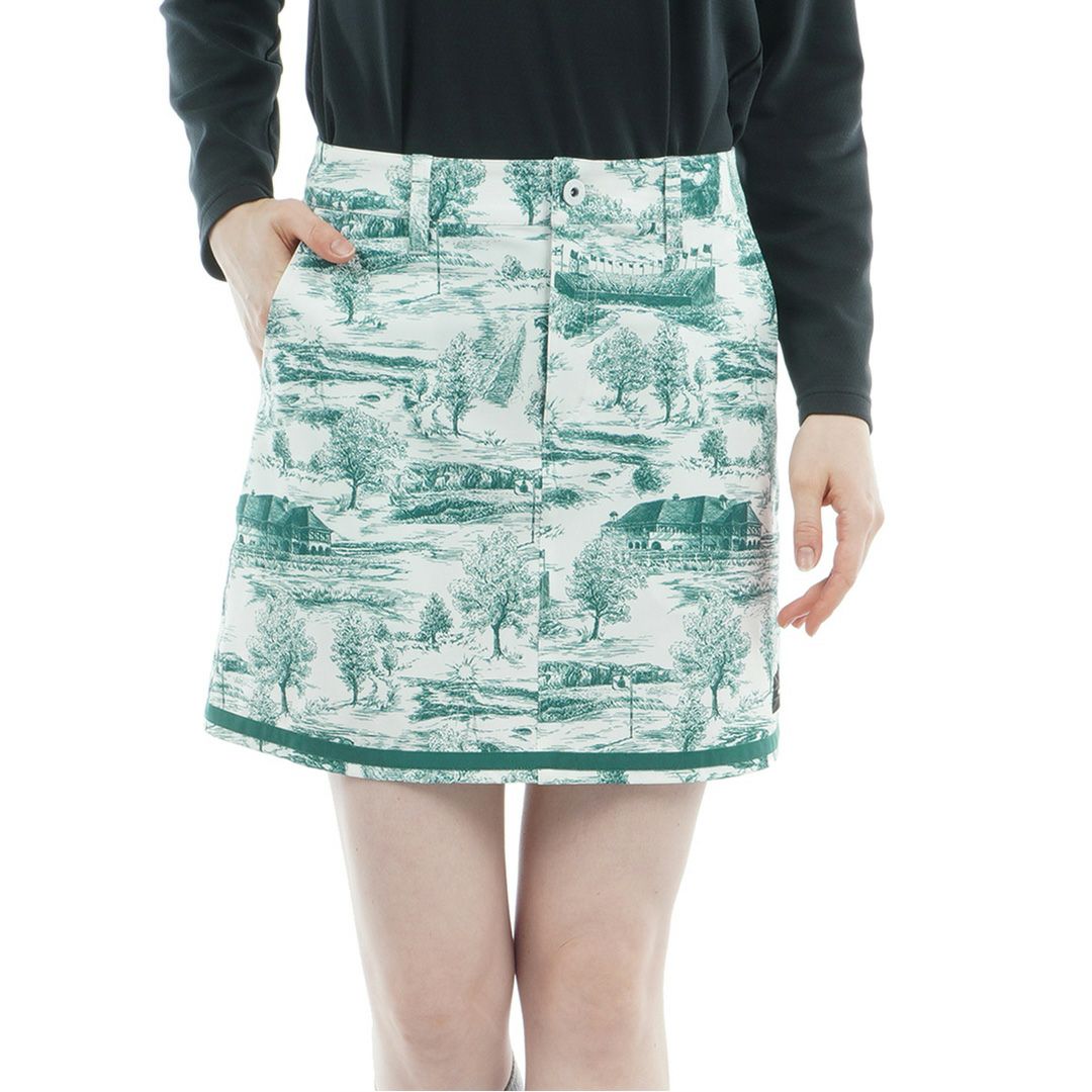 アドミラル ゴルフ Admiral GOLF レディース レディース 4WAYストレッチ ヘムラインスカート ADLA556 詳細10