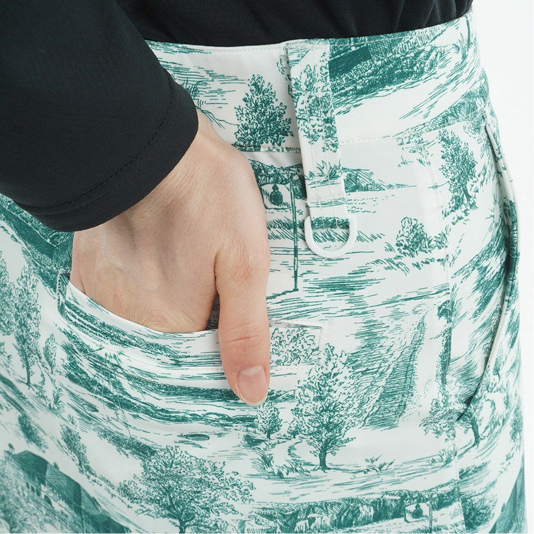 アドミラル ゴルフ Admiral GOLF レディース レディース 4WAYストレッチ ヘムラインスカート ADLA556 詳細17