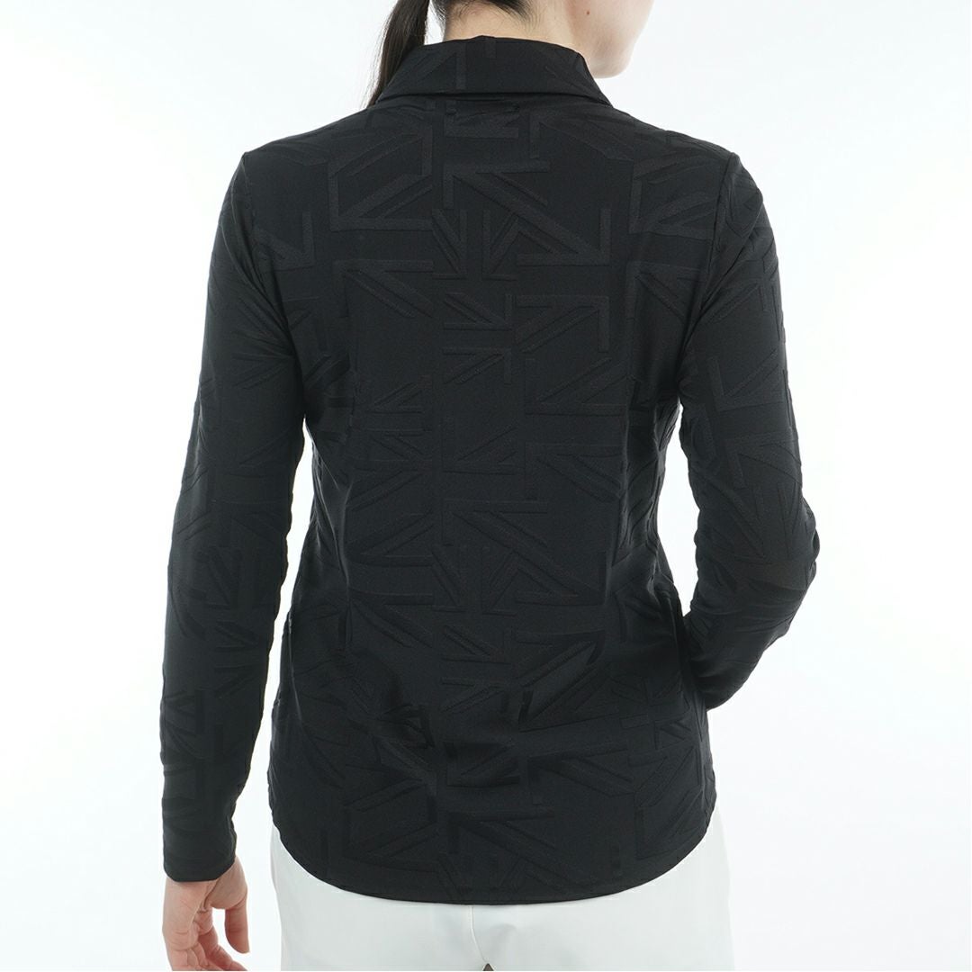 アドミラル ゴルフ Admiral GOLF レディース レディース UJジャガード 長袖シャツ ADLA557 詳細6