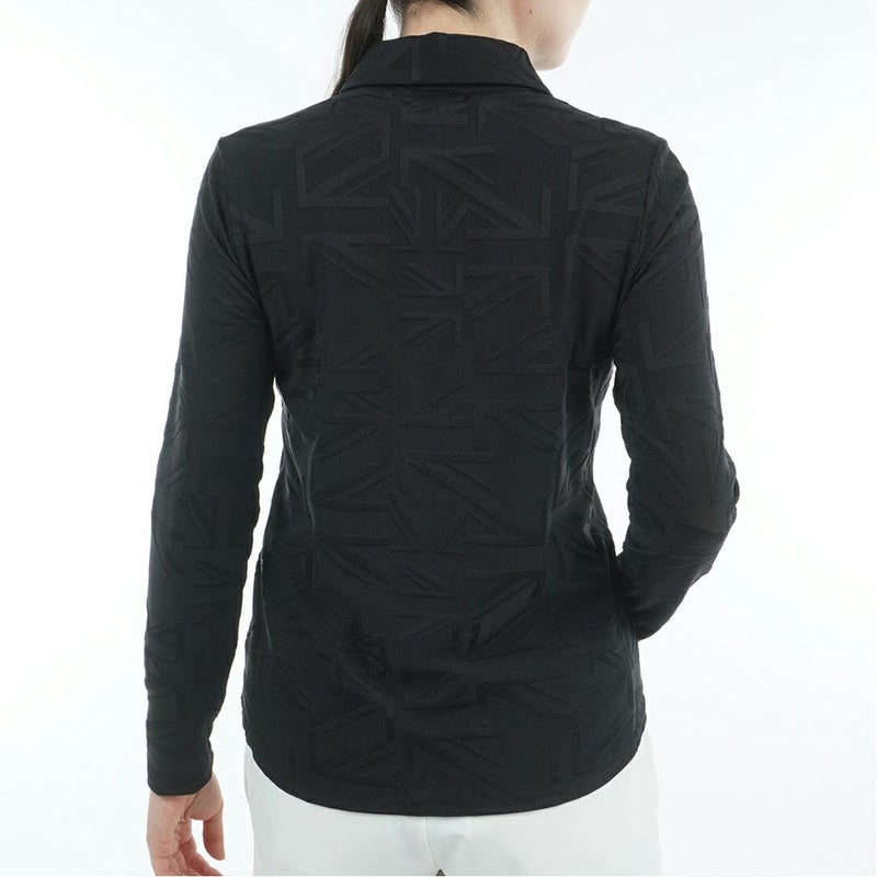 アドミラル ゴルフ Admiral GOLF レディース レディース UJジャガード 長袖シャツ ADLA557 詳細6