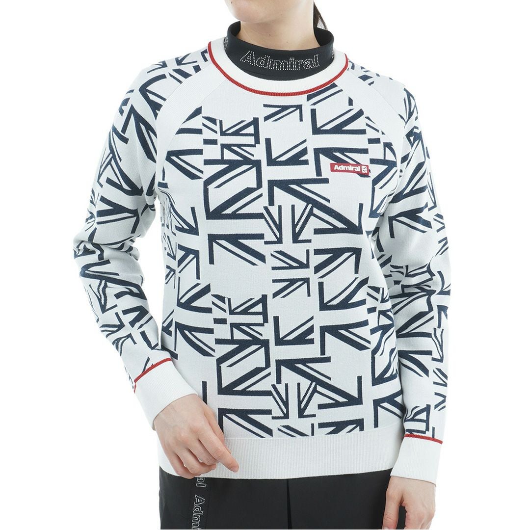 アドミラル ゴルフ Admiral GOLF レディース レディース UJ クルーネックセーター ADLA558 詳細1