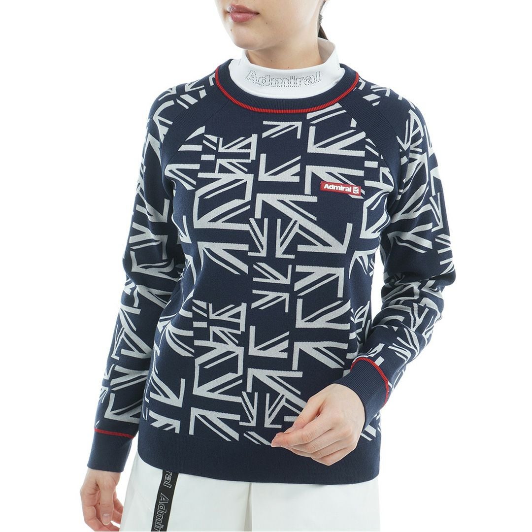 40％OFF】[アドミラル ゴルフ]レディース UJ クルーネックセーター