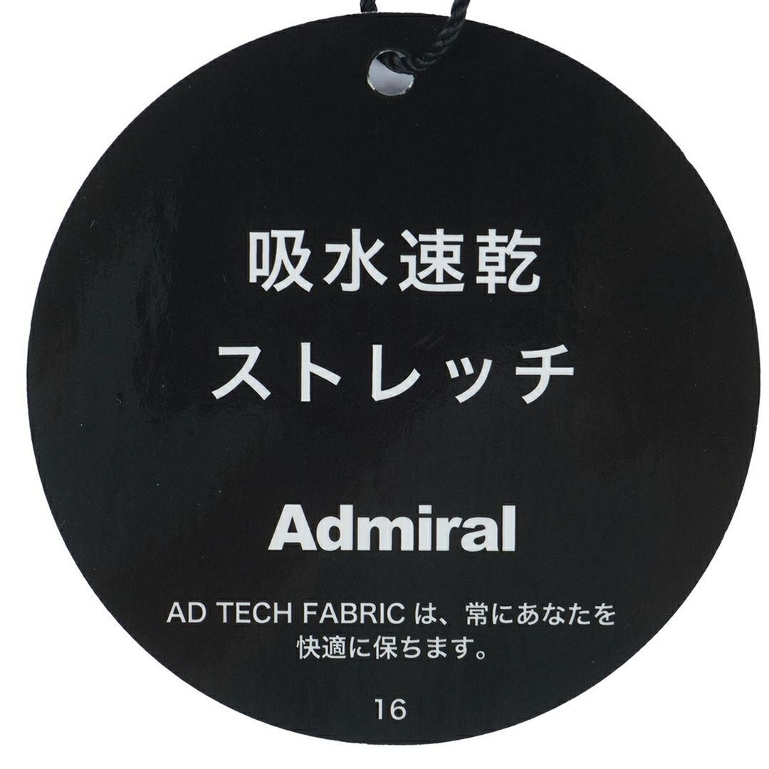アドミラル ゴルフ Admiral GOLF レディース レディース ロゴストレッチ ジャガードモックネックシャツ ADLA559 詳細15