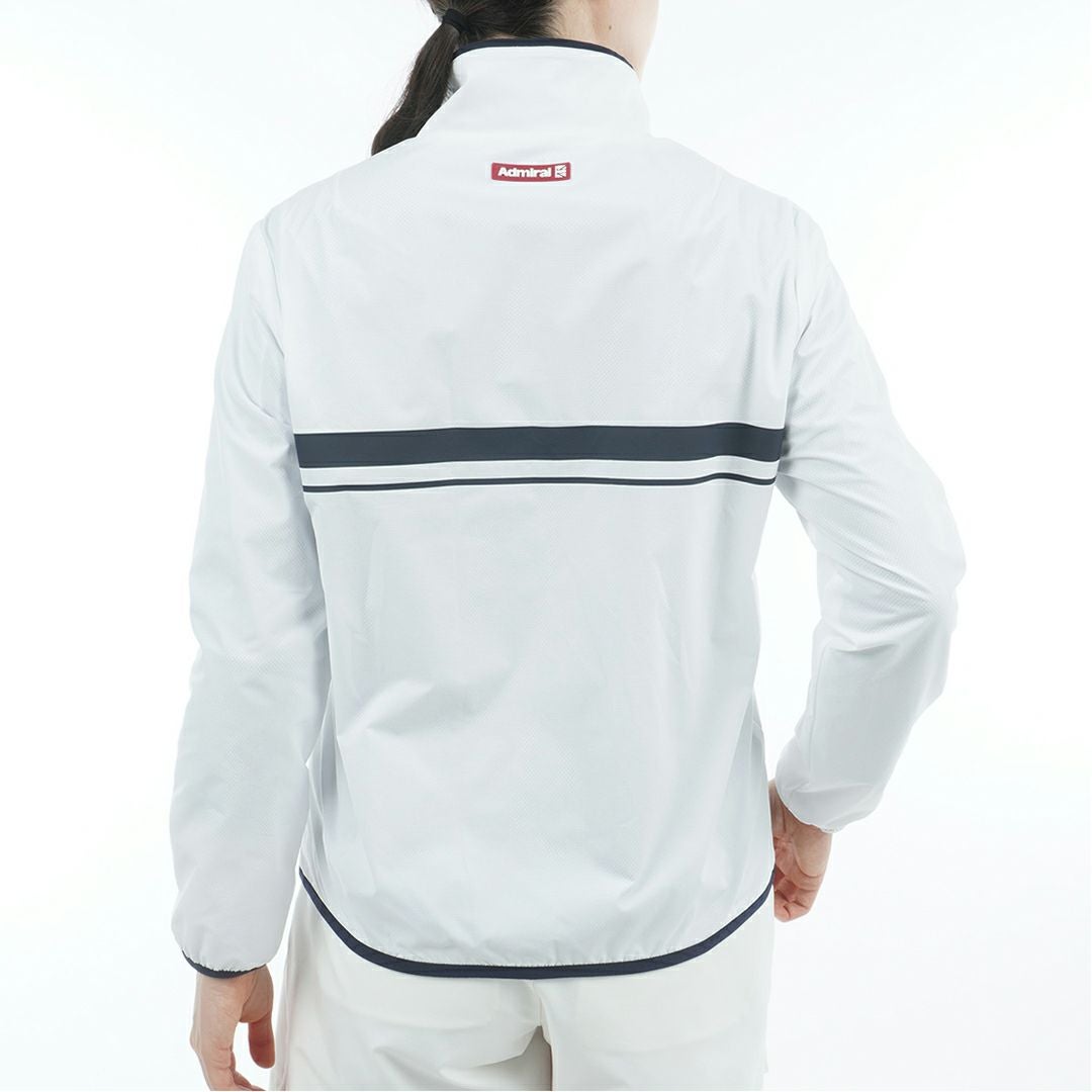 アドミラル ゴルフ Admiral GOLF レディース レディース ロゴライン ウィンドジャケット ADLA560 詳細3