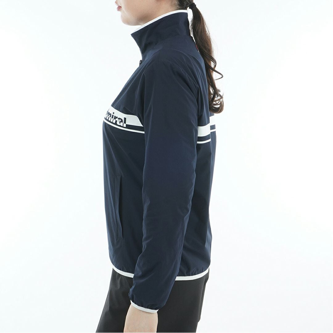 アドミラル ゴルフ Admiral GOLF レディース レディース ロゴライン ウィンドジャケット ADLA560 詳細6