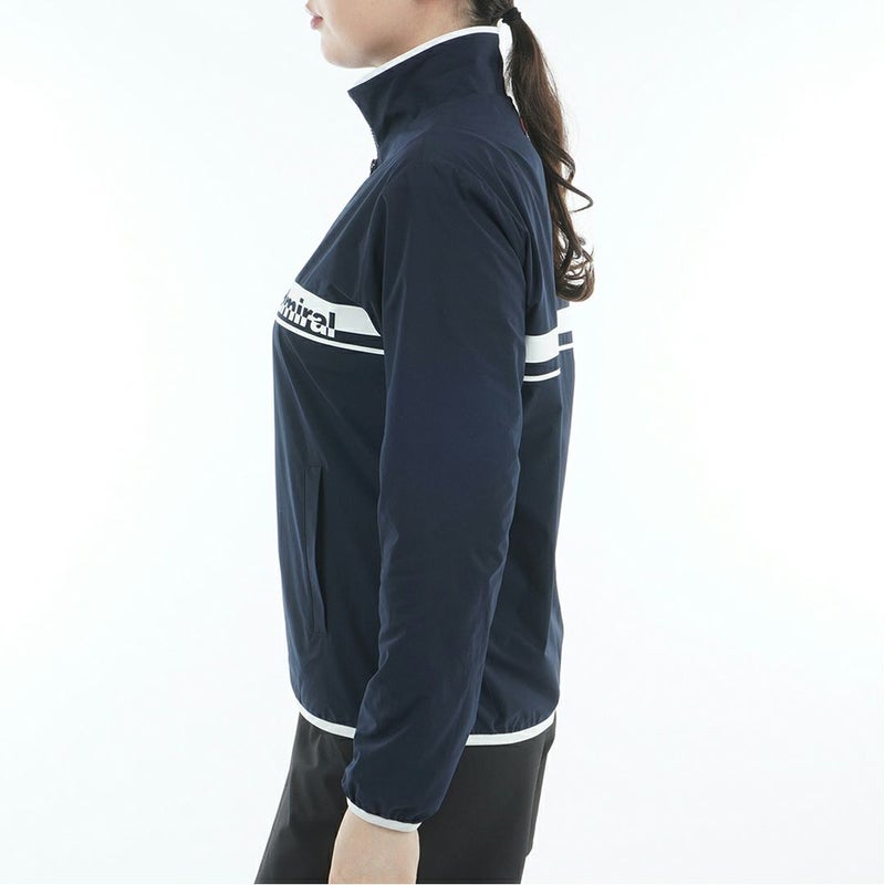 アドミラル ゴルフ Admiral GOLF レディース レディース ロゴライン ウィンドジャケット ADLA560 詳細6