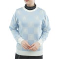 アドミラル ゴルフ Admiral GOLF レディース レディース モノグラムジャカード　ライトクルーニット ADLA562 詳細7