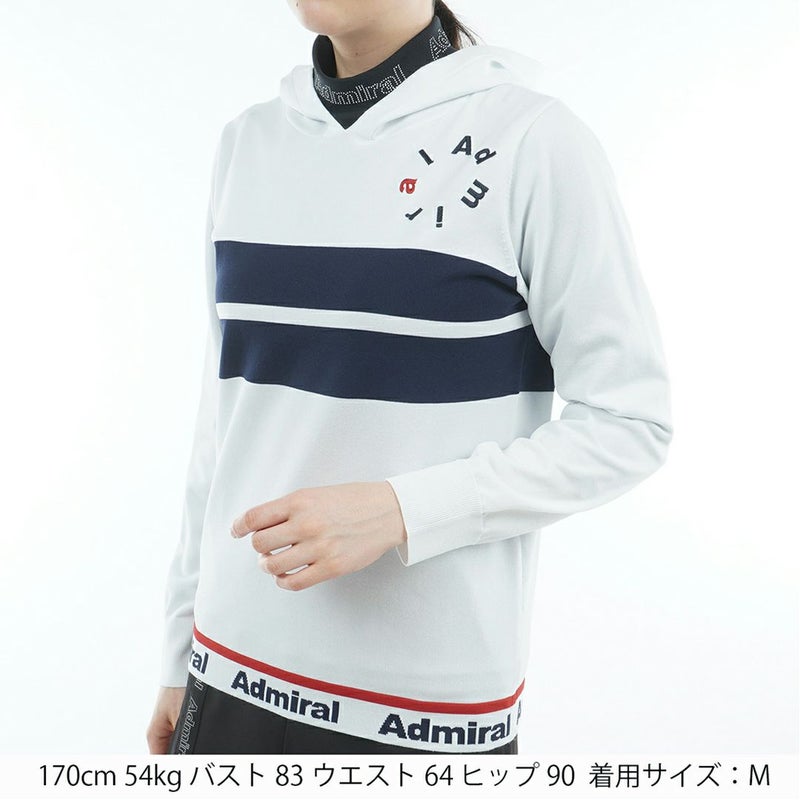 アドミラル ゴルフ Admiral GOLF レディース レディース ホカタッチ 軽量フーディーニット ADLA563 詳細2