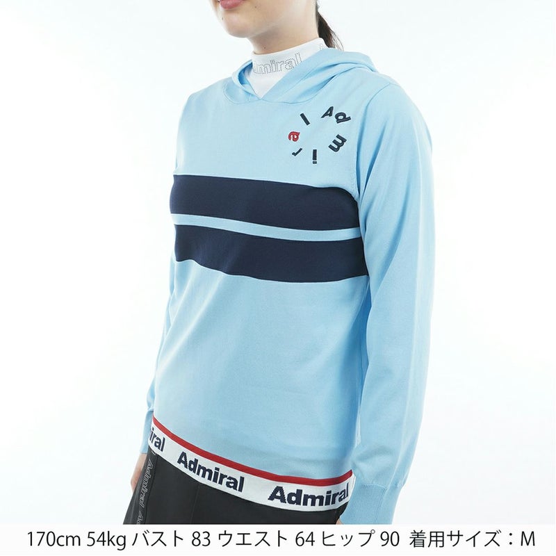 アドミラル ゴルフ Admiral GOLF レディース レディース ホカタッチ 軽量フーディーニット ADLA563 詳細10