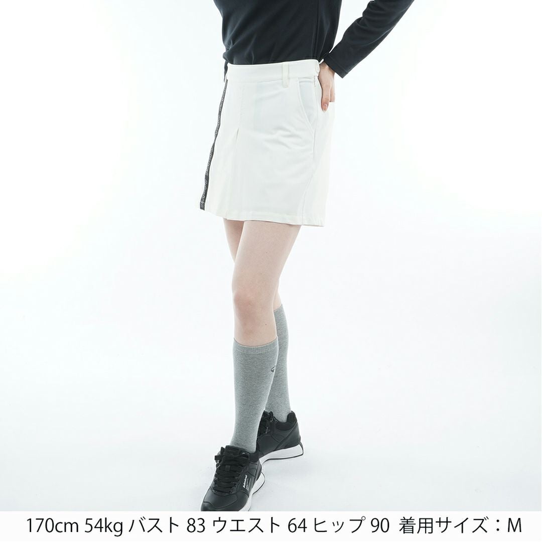 アドミラル ゴルフ Admiral GOLF レディース レディース 4WAYストレッチ ボックスプリーツキュロット ADLA565 詳細2