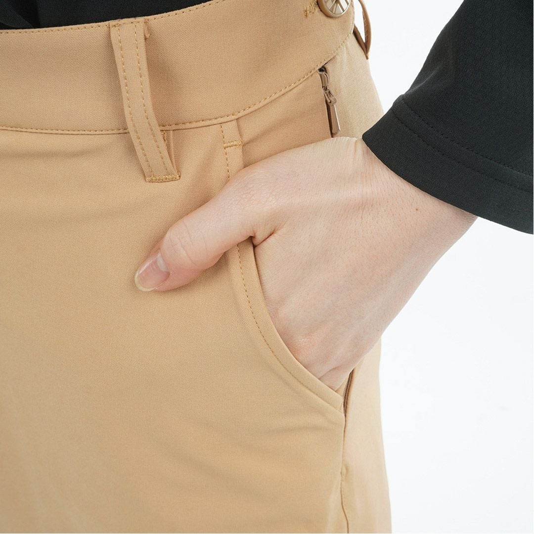 アドミラル ゴルフ Admiral GOLF レディース レディース 4WAYストレッチ ボックスプリーツキュロット ADLA565 詳細13