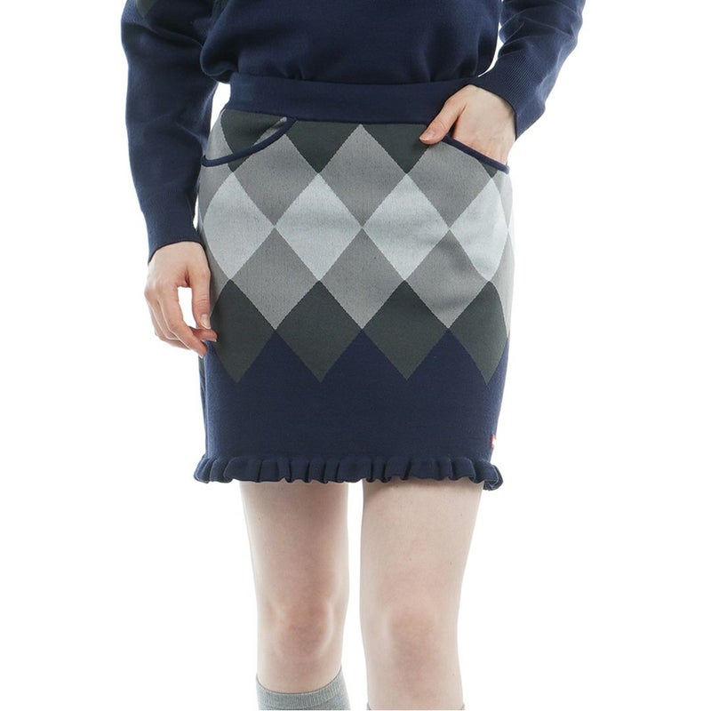 アドミラル ゴルフ Admiral GOLF レディース レディース アーガイル ニットスカート ADLA570 詳細4