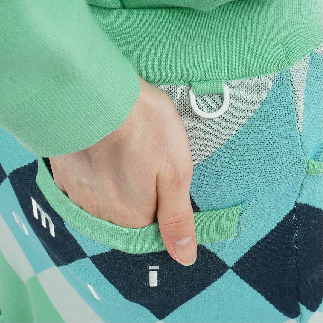 アドミラル ゴルフ Admiral GOLF レディース レディース アーガイル ニットスカート ADLA570 詳細17