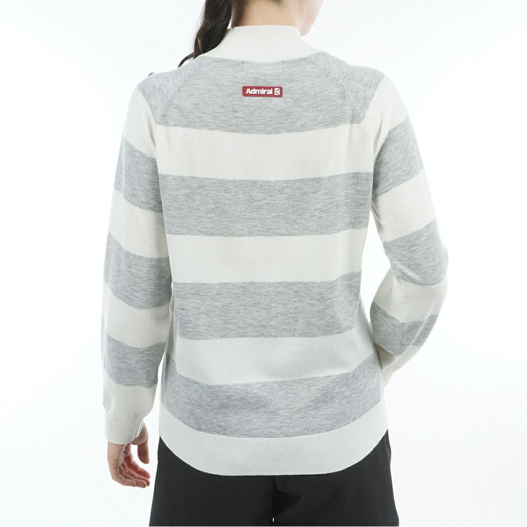 アドミラル ゴルフ Admiral GOLF レディース レディース ホカタッチ ボトルネックBDセーター ADLA571 詳細3