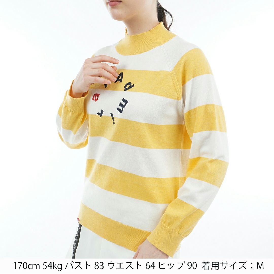 アドミラル ゴルフ Admiral GOLF レディース レディース ホカタッチ ボトルネックBDセーター ADLA571 詳細22