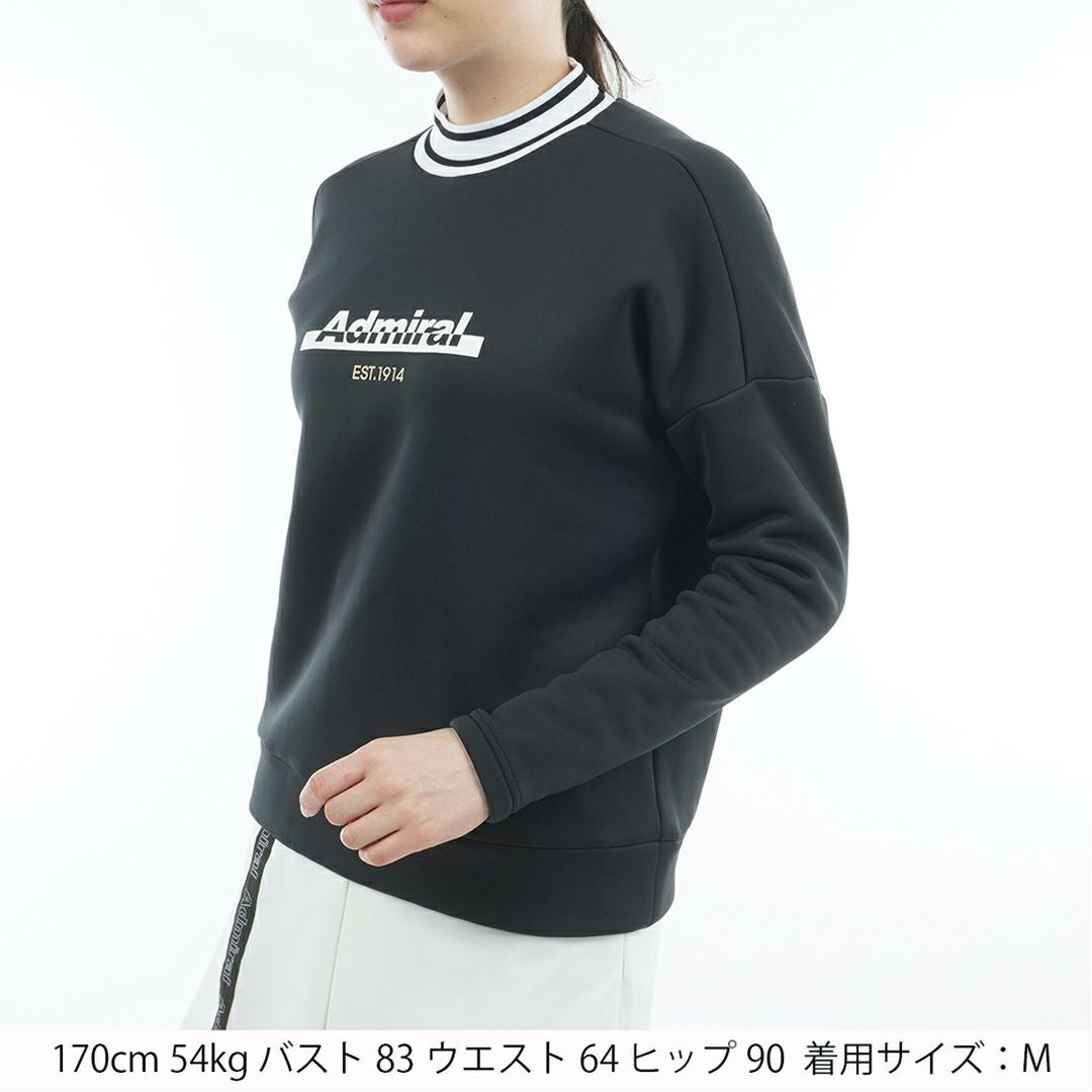 アドミラル ゴルフ Admiral GOLF レディース レディース カルイシ 軽量モックネックスウェット ADLA572 詳細5