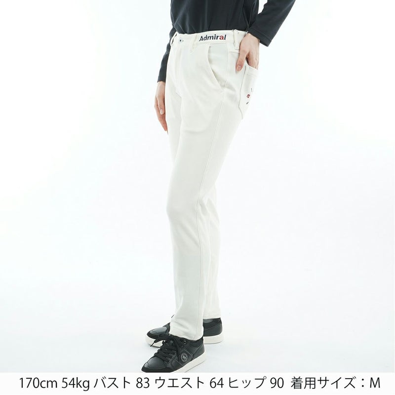 アドミラル ゴルフ Admiral GOLF レディース レディース ハイテンション 裏起毛スリムパンツ ADLA574 詳細2