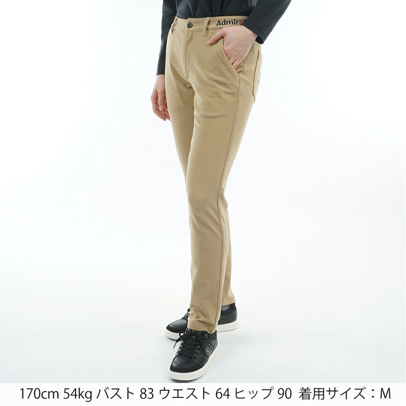 アドミラル ゴルフ Admiral GOLF レディース レディース ハイテンション 裏起毛スリムパンツ ADLA574 詳細8