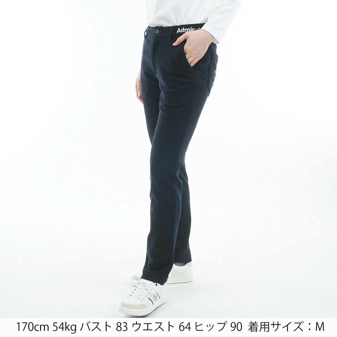 アドミラル ゴルフ Admiral GOLF レディース レディース ハイテンション 裏起毛スリムパンツ ADLA574 詳細20
