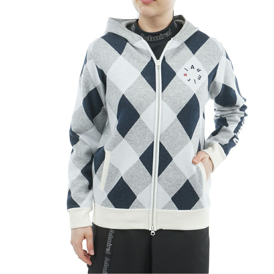 30％OFF】[アドミラル ゴルフ]メンズ グラデーションボーダー クルー