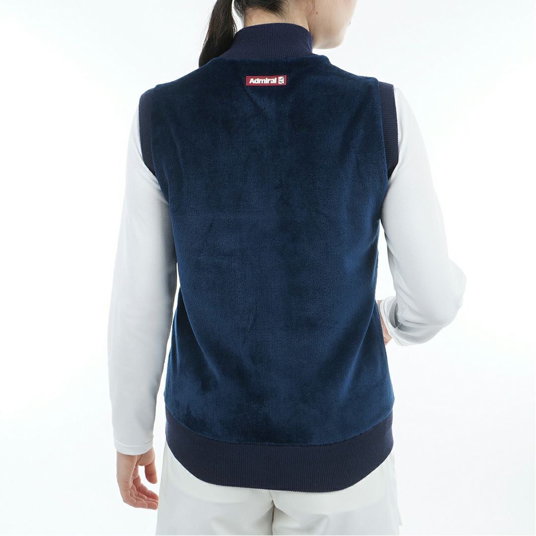アドミラル ゴルフ Admiral GOLF レディース レディース アーガイル バックボアジップベスト ADLA576 詳細6