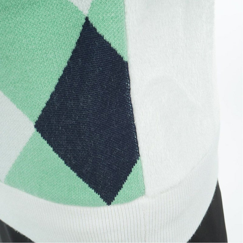 アドミラル ゴルフ Admiral GOLF レディース レディース アーガイル バックボアジップベスト ADLA576 詳細14