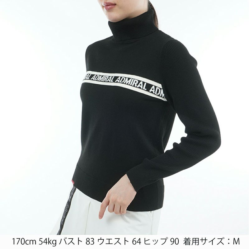 アドミラル ゴルフ Admiral GOLF レディース レディース ホカタッチ タートルネックセーター ADLA577 詳細6