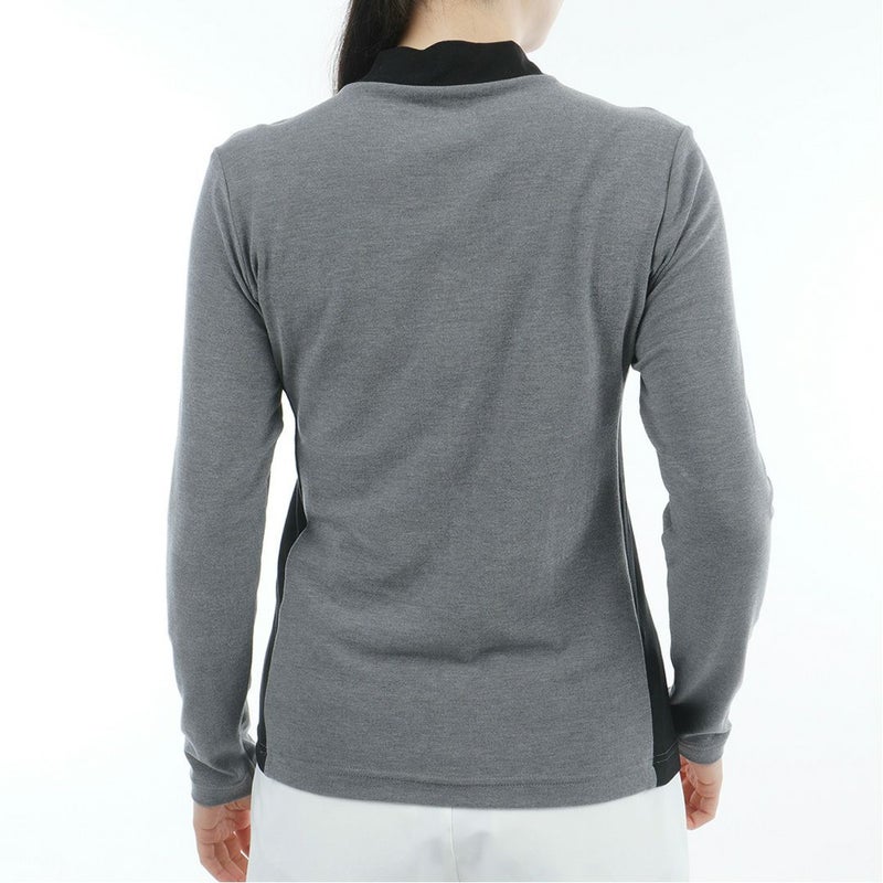 アドミラル ゴルフ Admiral GOLF レディース レディース スエード起毛 モックネックシャツ ADLA578 詳細10