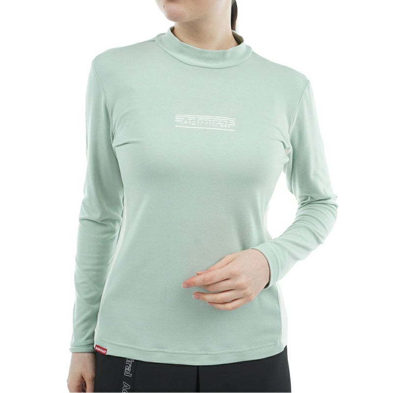 アドミラル ゴルフ Admiral GOLF レディース レディース スエード起毛 モックネックシャツ ADLA578 詳細19