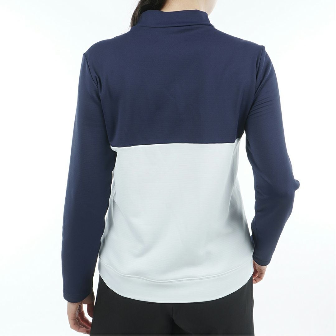 アドミラル ゴルフ Admiral GOLF レディース レディース 速ポカ 切替モックネックプルオーバー ADLA580 詳細9