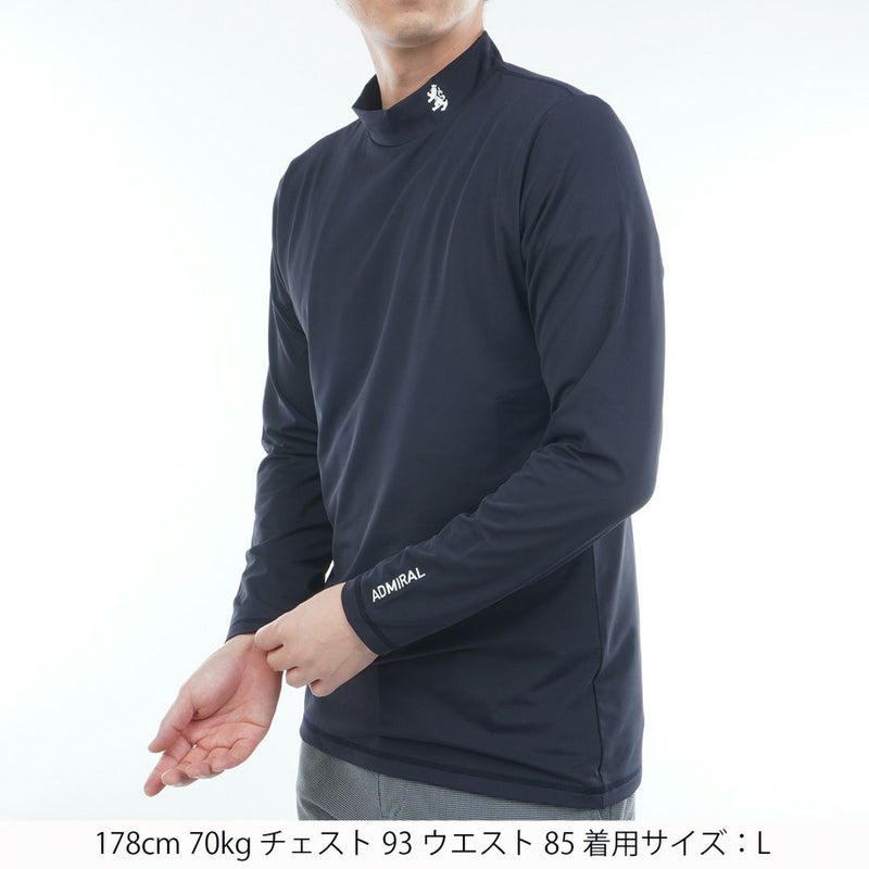 アドミラル ゴルフ Admiral GOLF メンズ メンズ 美ハダッチ　モックネックインナー ADMA543 詳細5