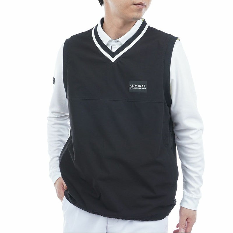 アドミラル ゴルフ Admiral GOLF メンズ メンズ Vネック ウィンドベスト ADMA551 詳細8