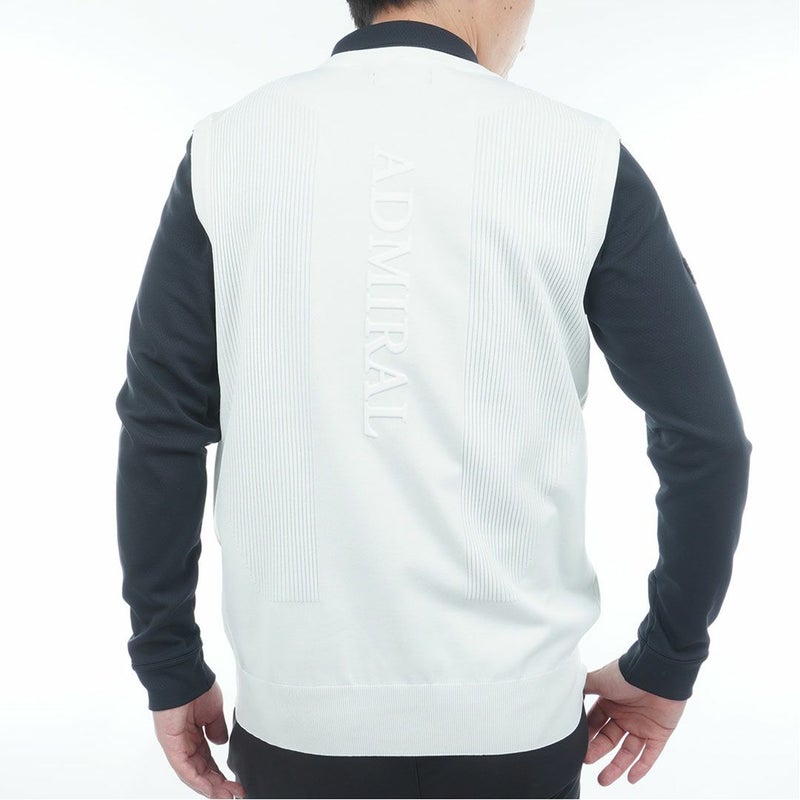 アドミラル ゴルフ Admiral GOLF メンズ メンズ パフォーマンス 浅Vニットベスト ADMA552 詳細3